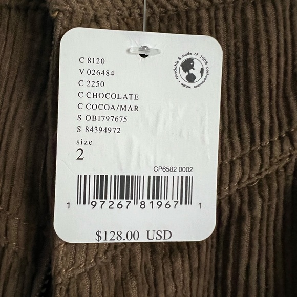 🌻🆕FREE PEOPLE As You Are Corduroy Maxi Skirt-Chocolate-Size 2 - Picture 16 of 16